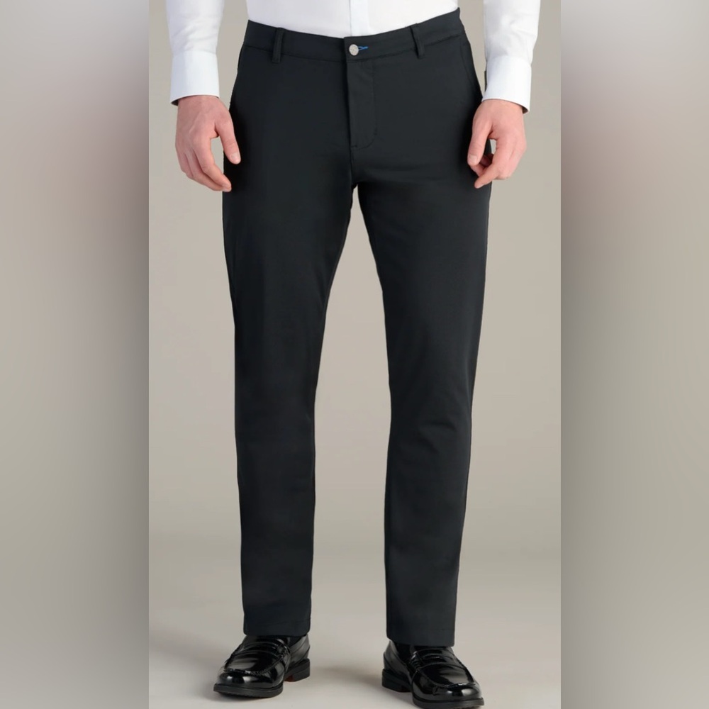 Twillory Performance Black Pants Tailored Fit Men’s Size 36x30‎